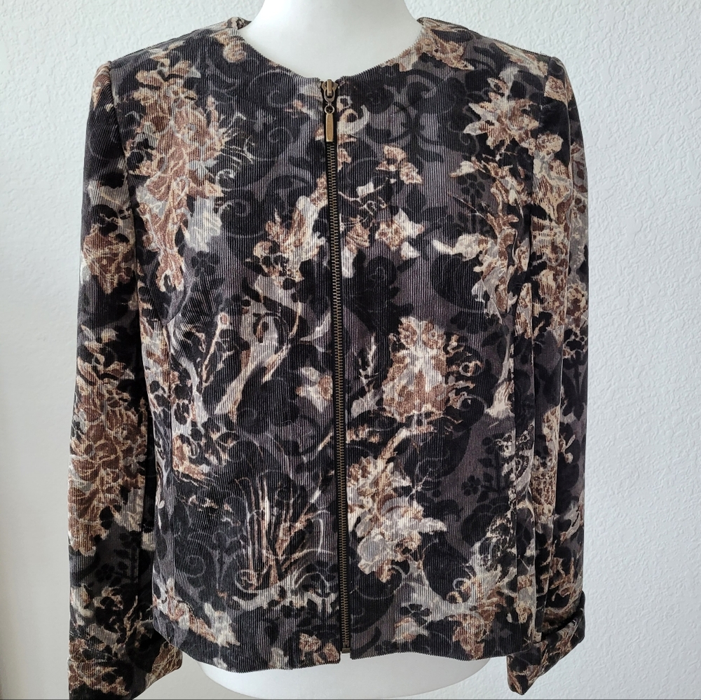 EUC R.Q.I Needlecord Corduroy Blazer Jacket, size PM